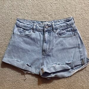 PacSun Light Wash Jean Shorts